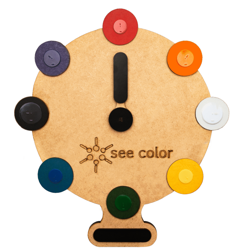 Compre o see clock see color